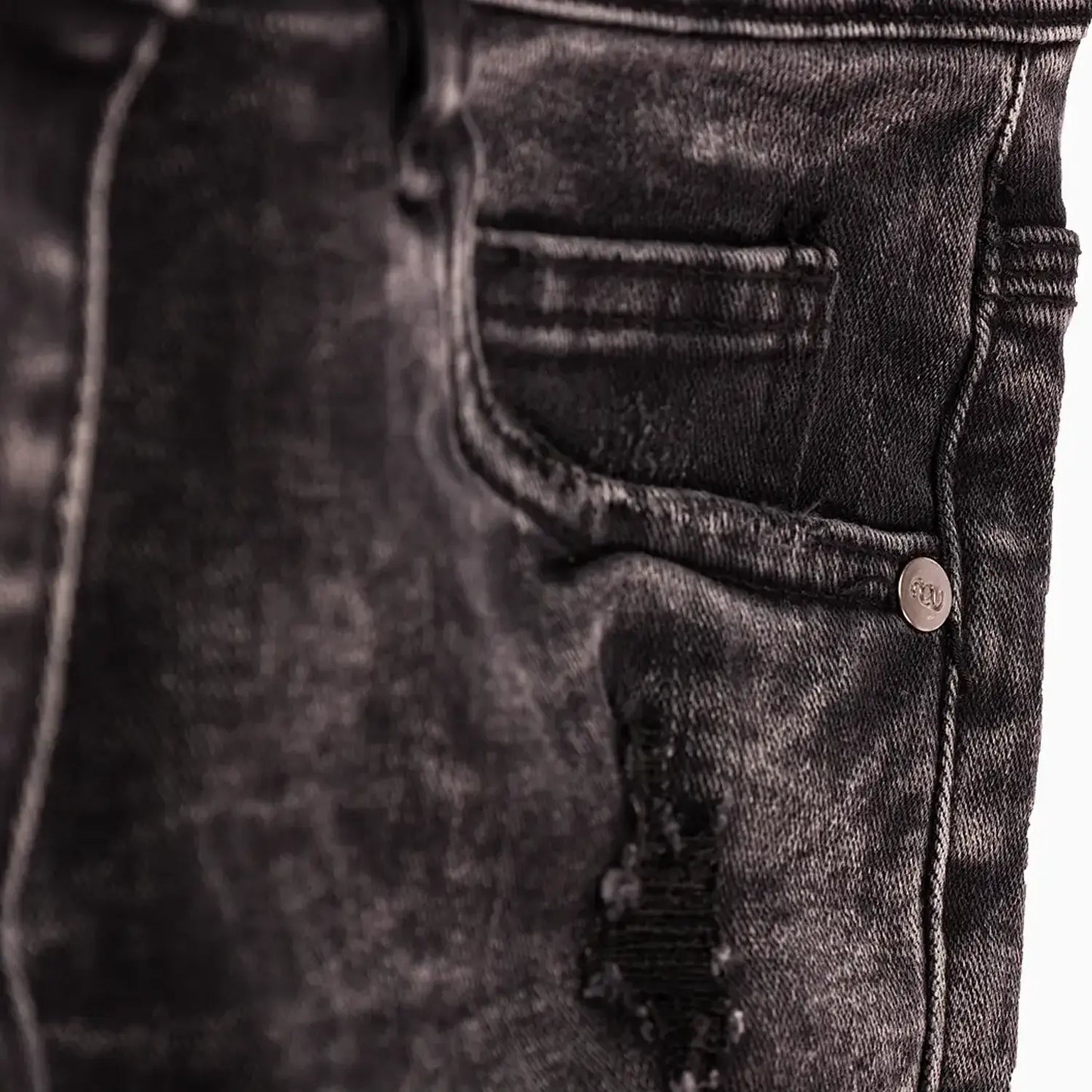 Men's Savar Rips Washed Jeans Pant Savar - Tops and Bottoms USA