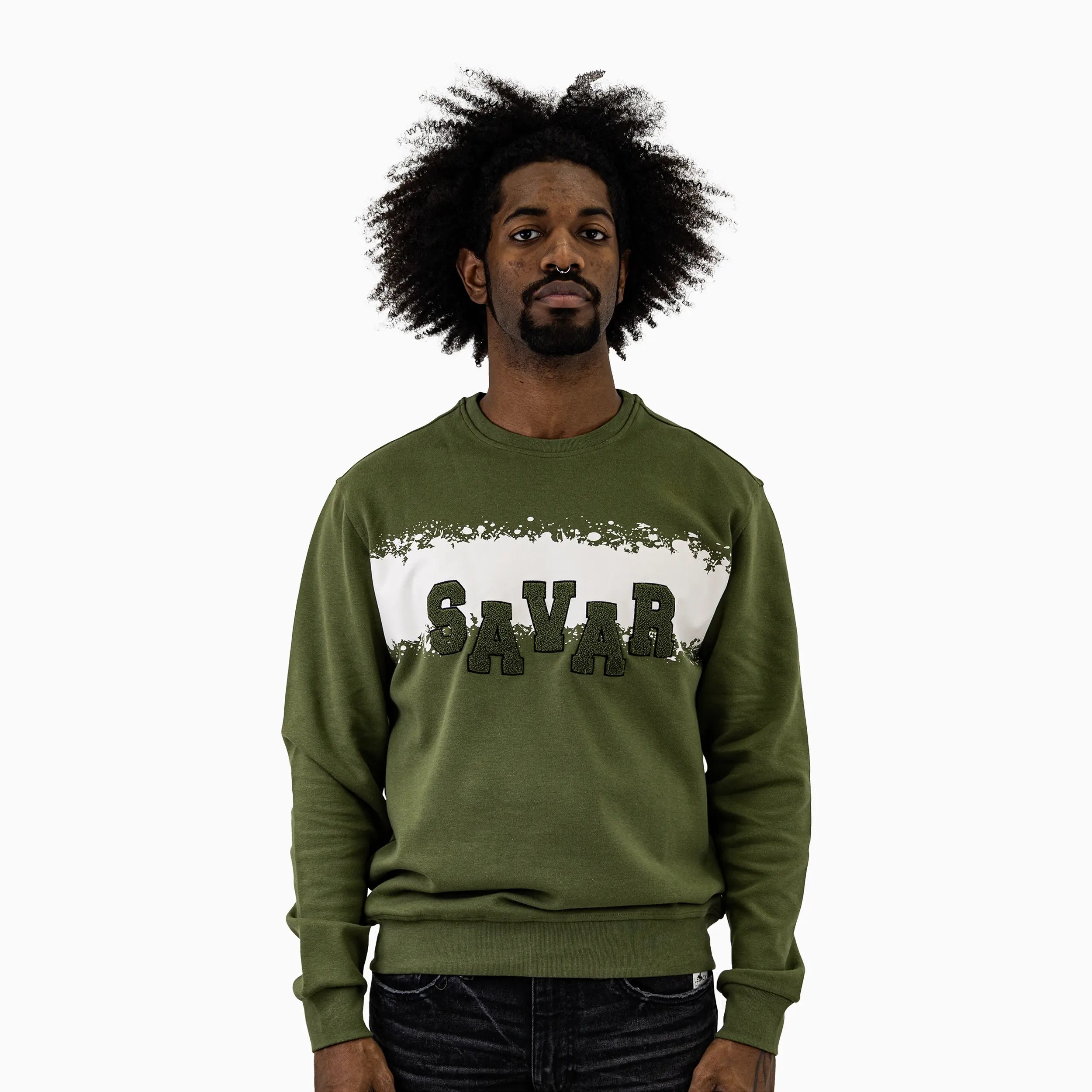 Men's Splash Crew Neck Sweatshirt