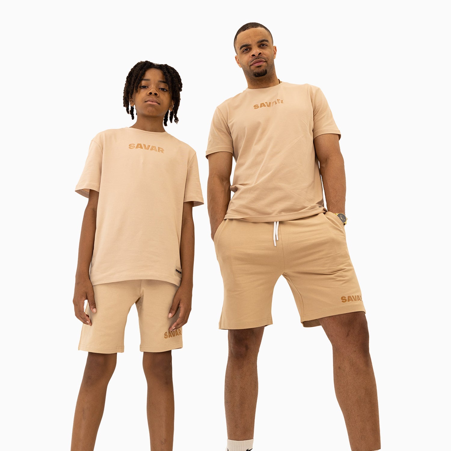 Men's Savar T-Shirt And Shorts Outfit