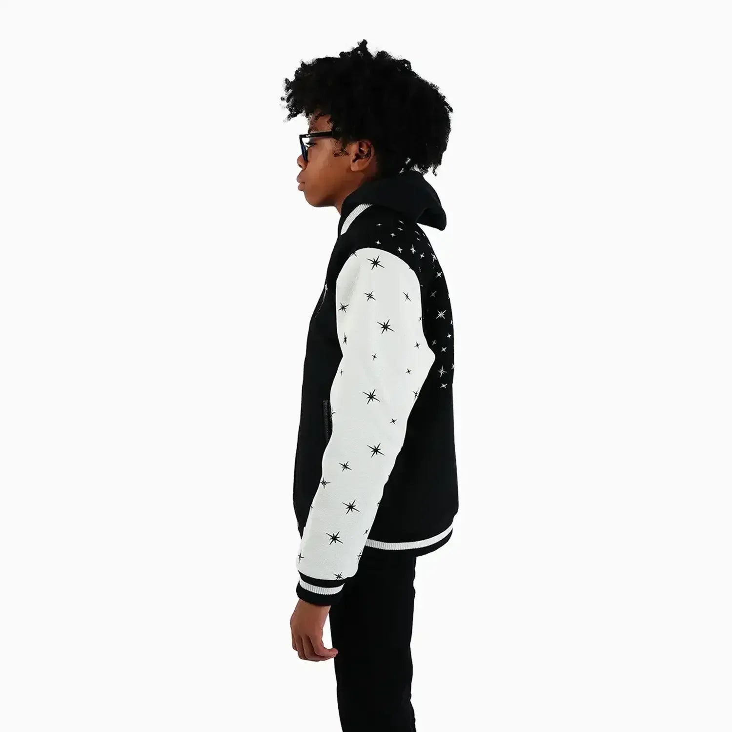Kid's Faded Wool Varsity Jacket