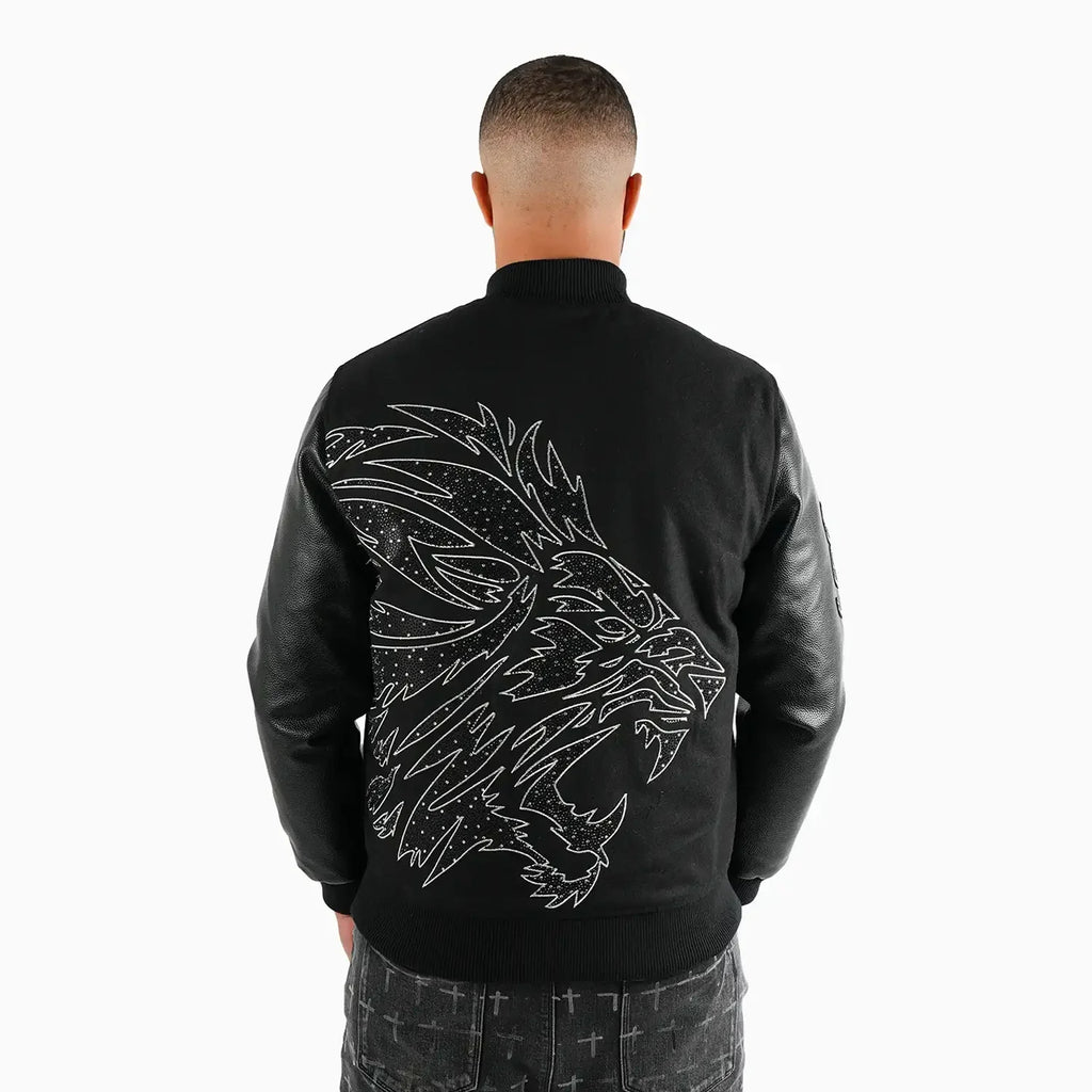 Men's Beast Wool Varsity Jacket