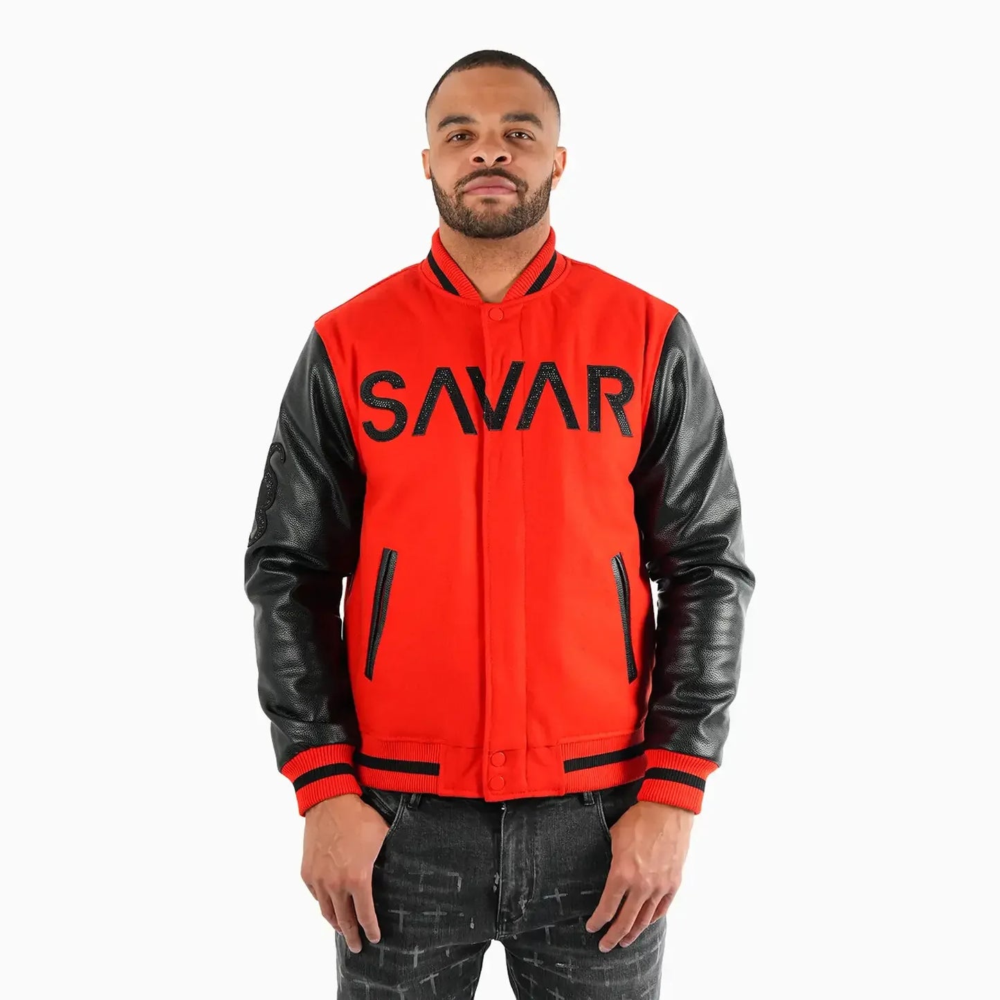 Men's Beast Wool Varsity Jacket