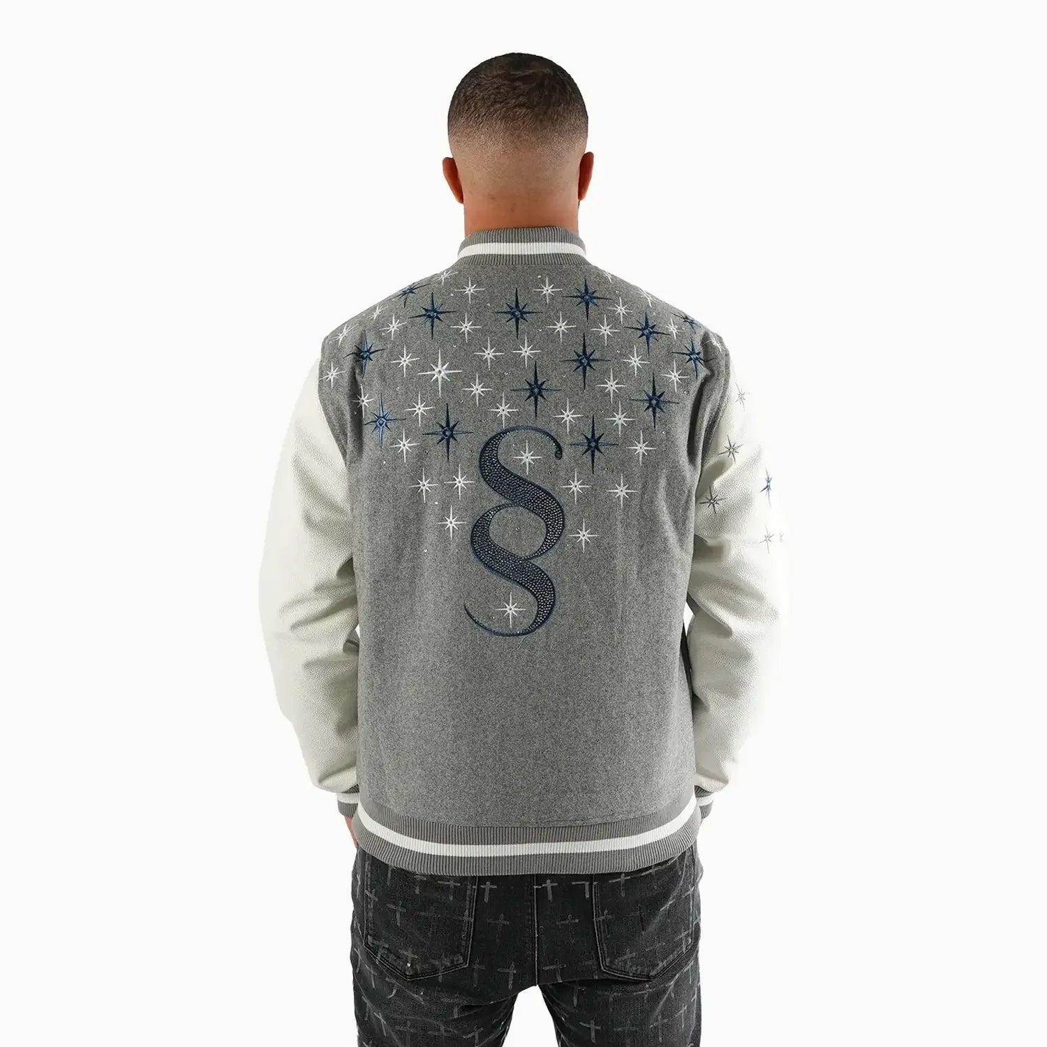 Men's Starlight Wool Varsity Jacket