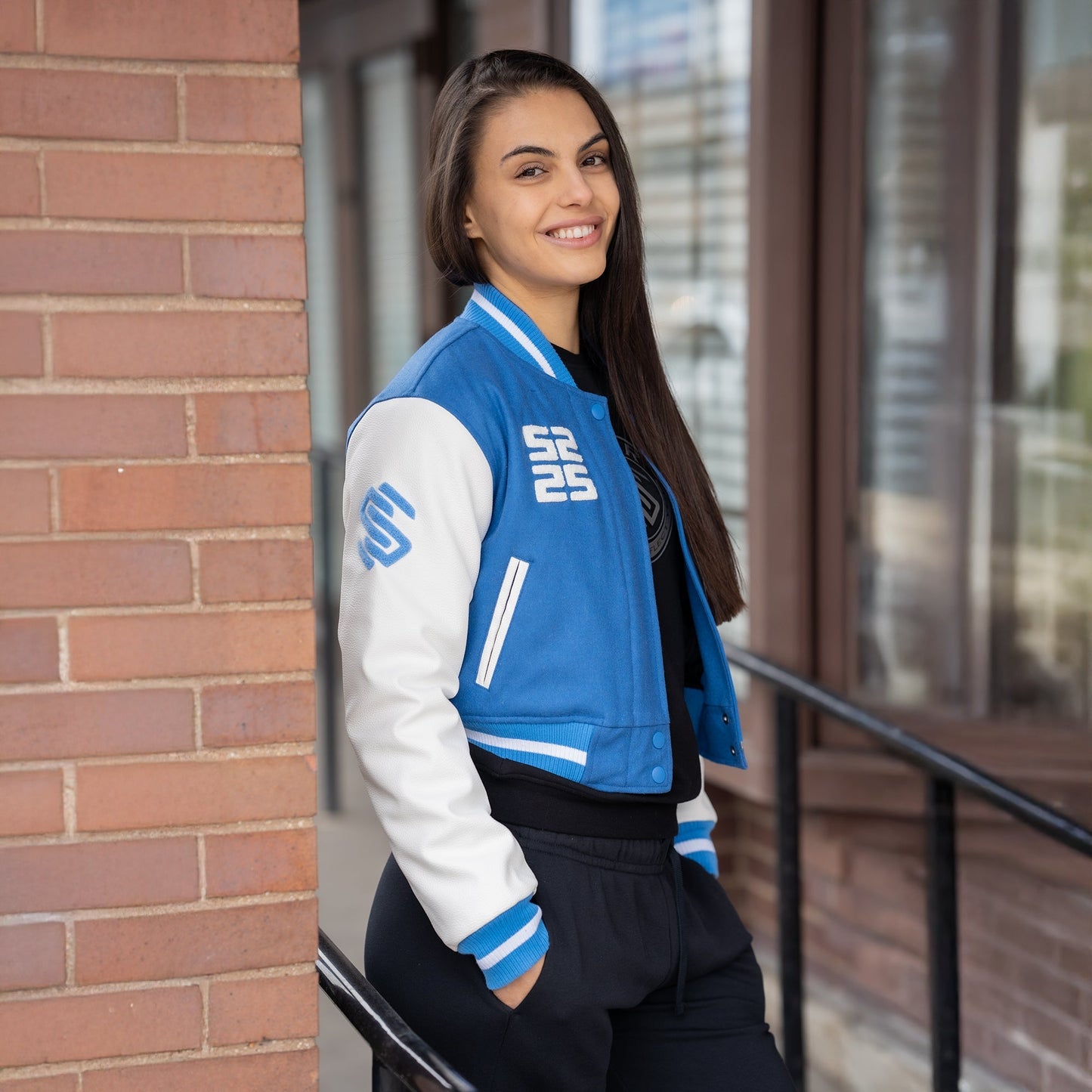 Women's Wings Wool Varsity Jacket