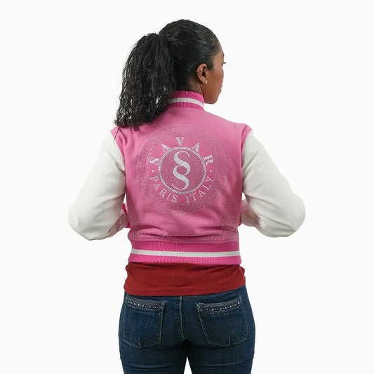 Women's Imperial Crest Wool Varsity Jacket