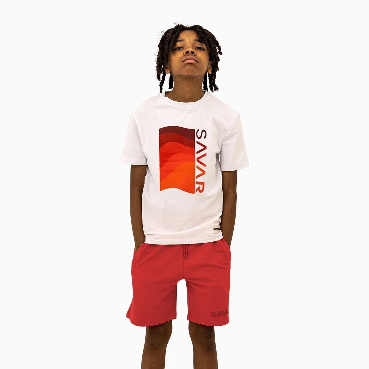 Kid's Savar T-Shirt And Shorts Outfit