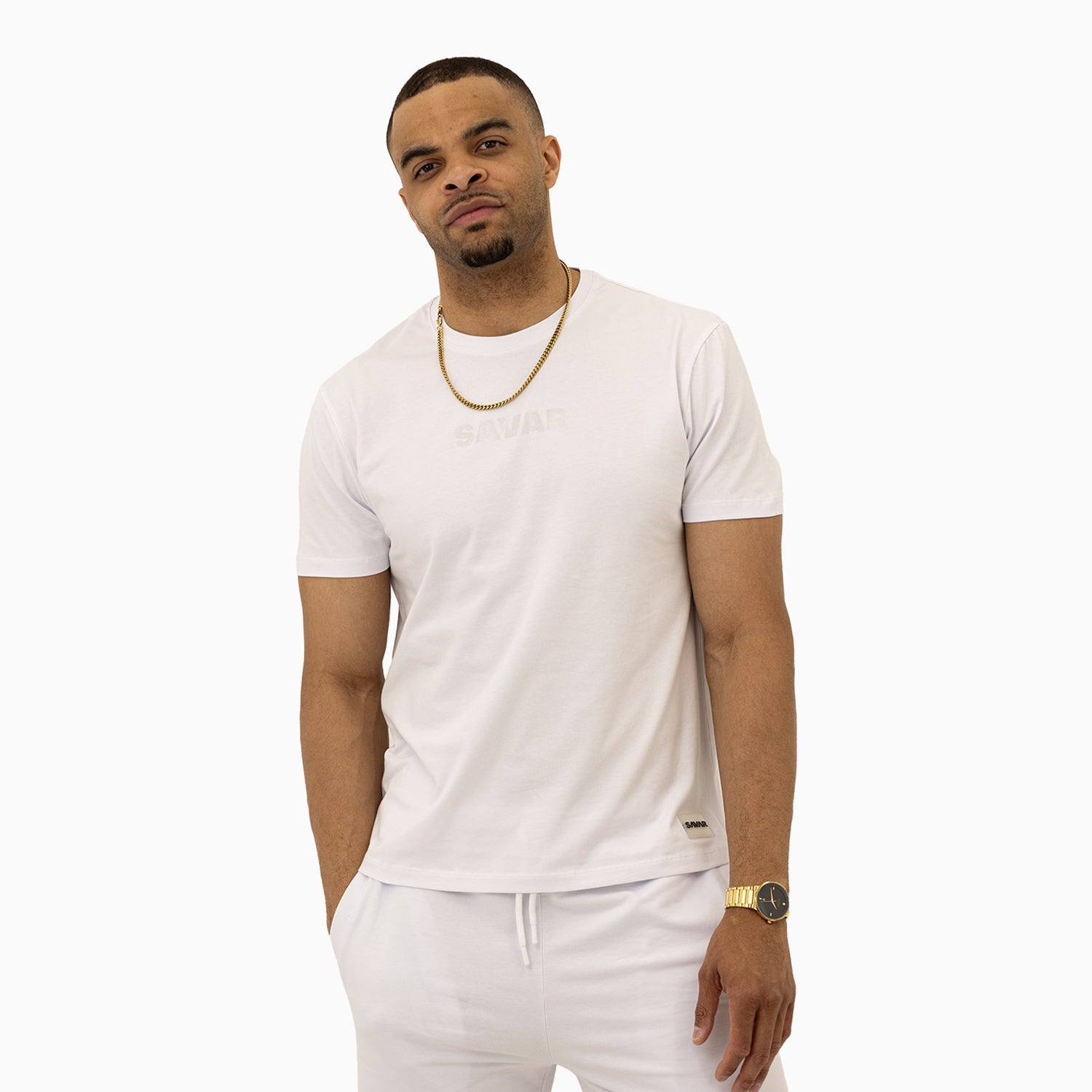 Men's Savar T-Shirt And Shorts Outfit