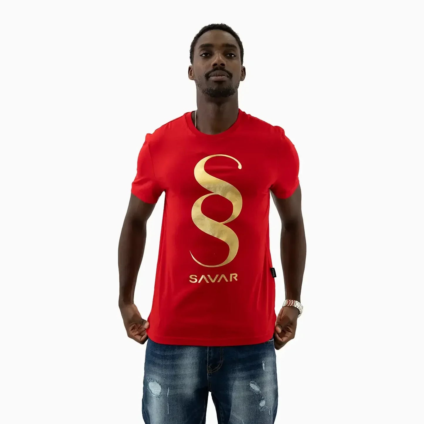 savar-double-s-design-printed-red-t-shirt-for-men-str8600-red