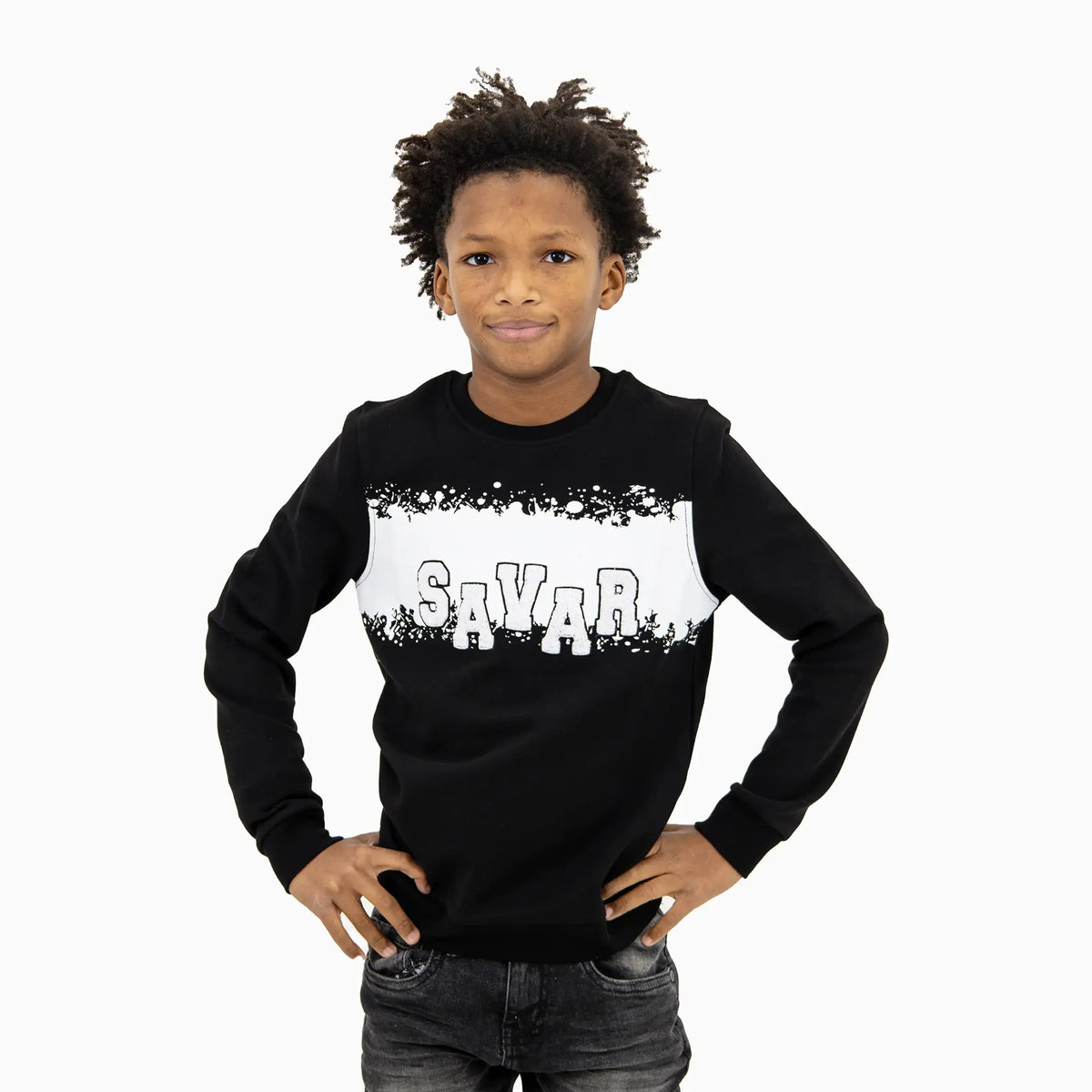 Kid's Splash Crew Neck Sweatshirt