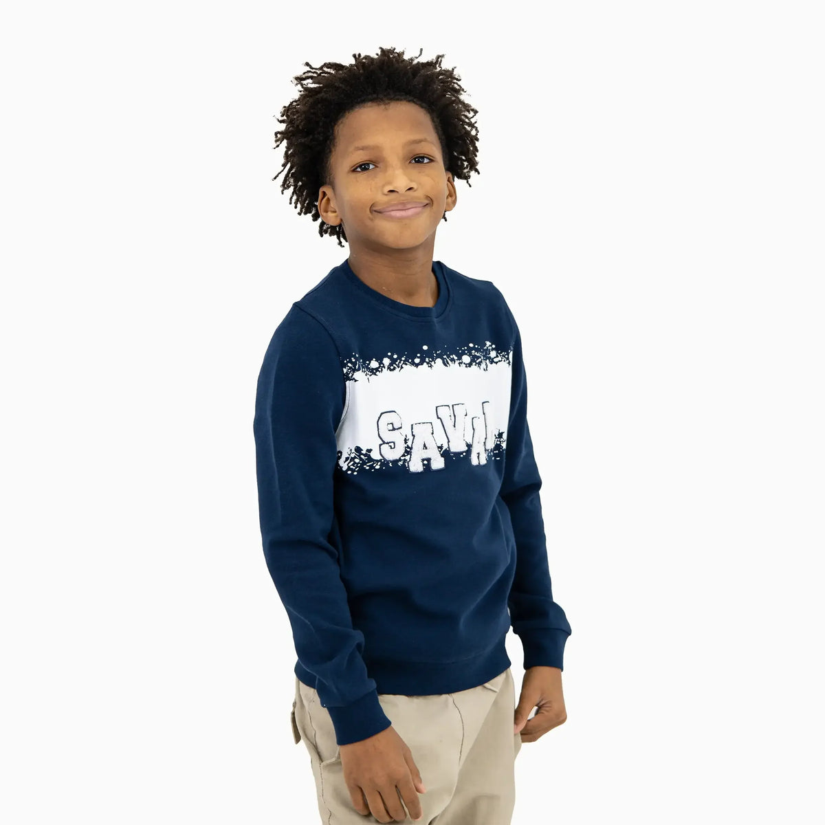 Kid's Splash Crew Neck Sweatshirt