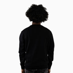 Men's Alligator Print Logo Crew Neck Sweatshirt