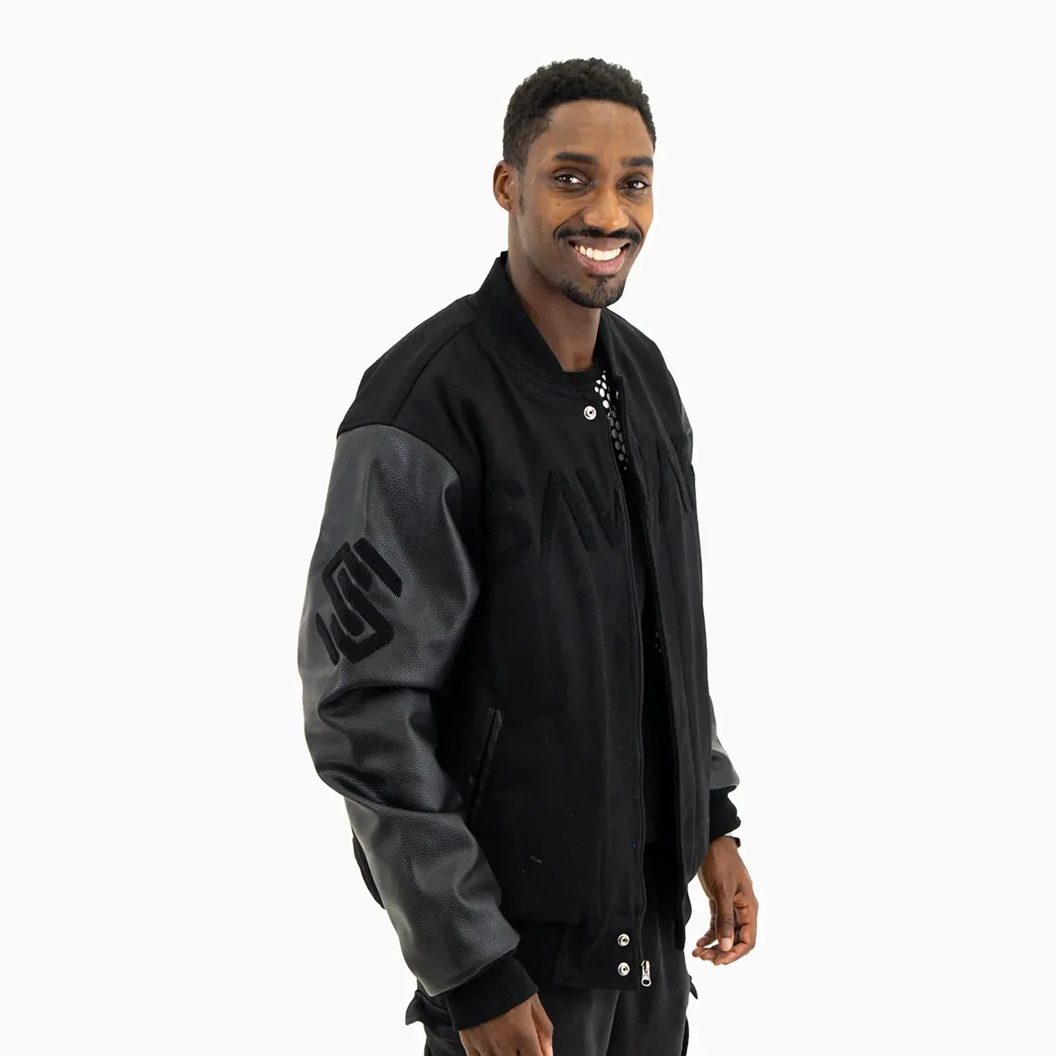 savar-mens-black-cat-wool-varsity-jacket-sjm2404-001