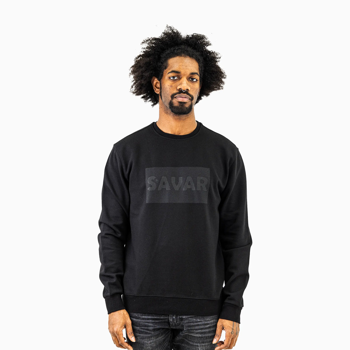 savar-mens-glitter-crew-neck-sweatshirt-sc2405-001