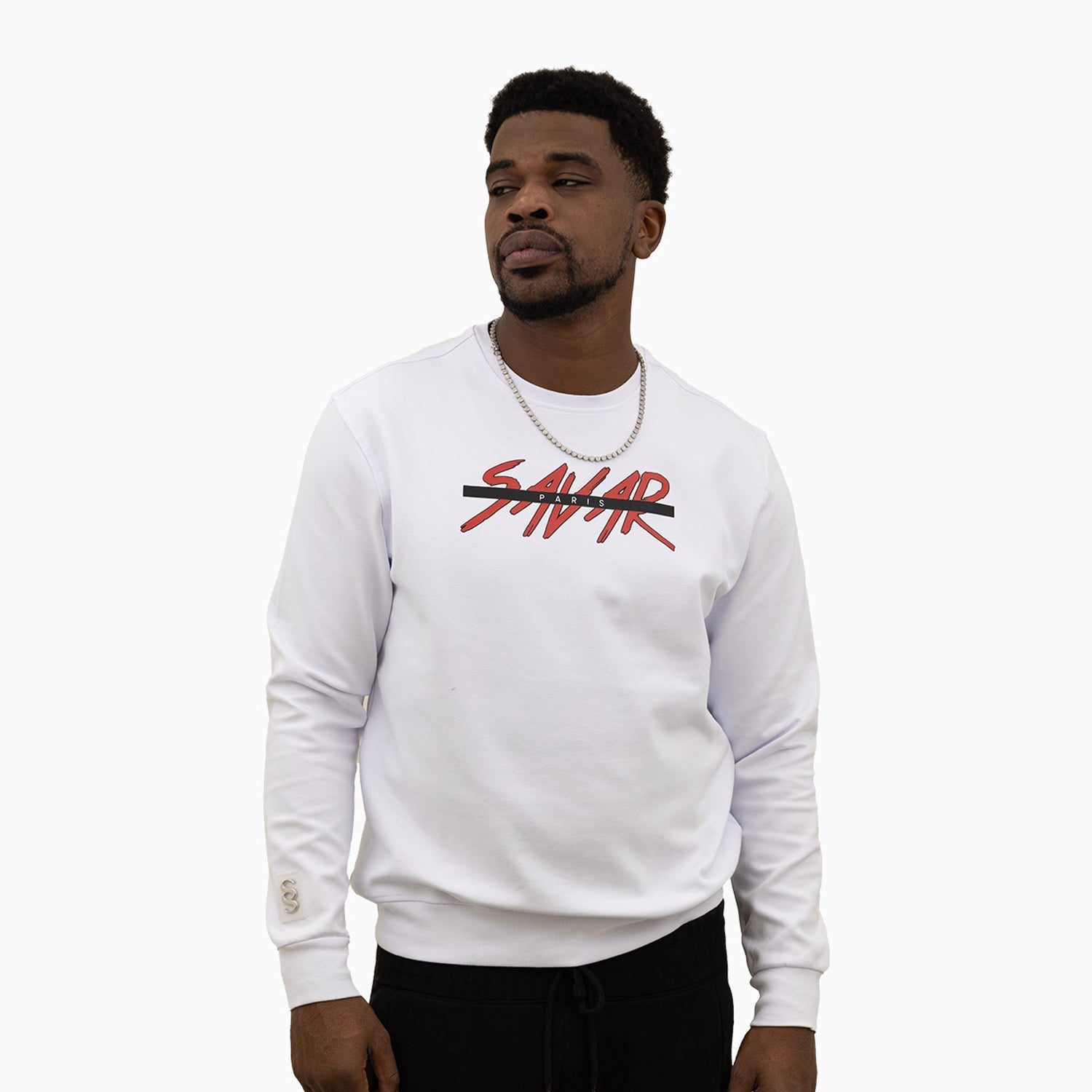 savar-mens-printed-logo-crew-neck-sweatshirt-sc3043-100