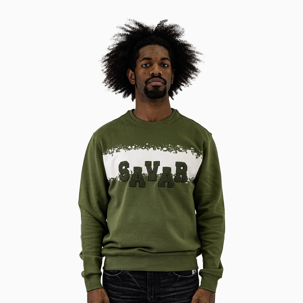 Men's Splash Crew Neck Sweatshirt