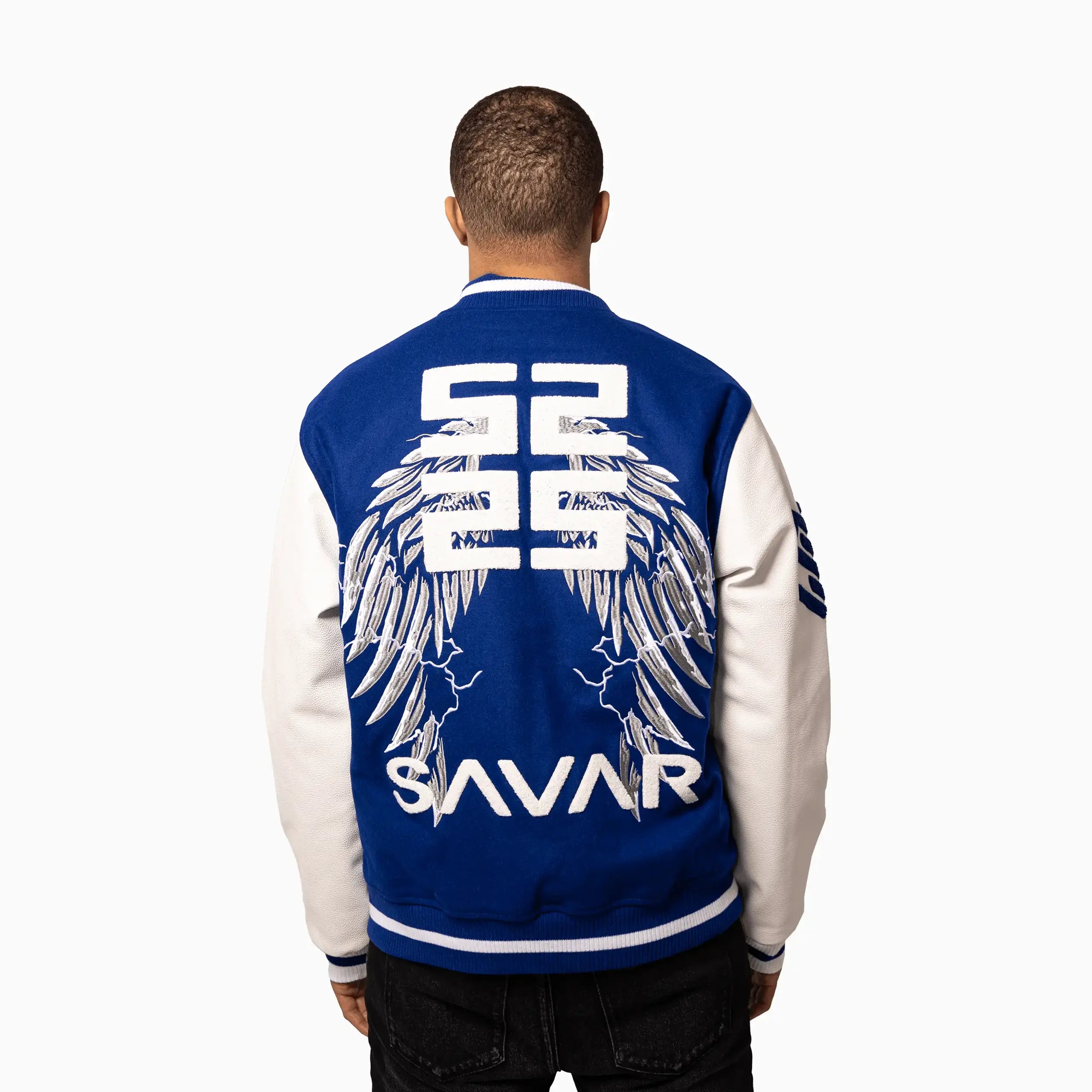 Men's Wings Wool Varsity Jacket