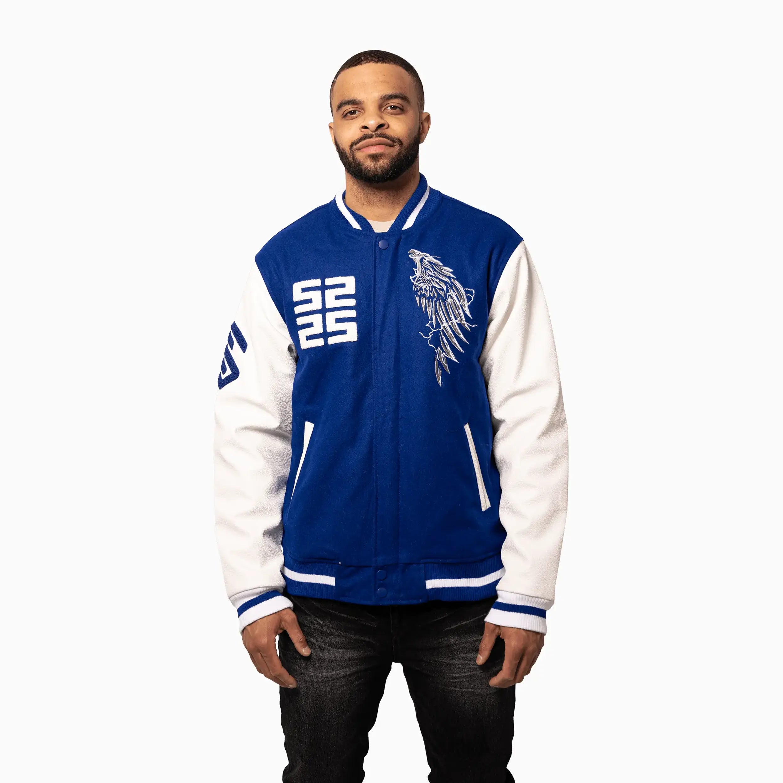 Men's Wings Wool Varsity Jacket