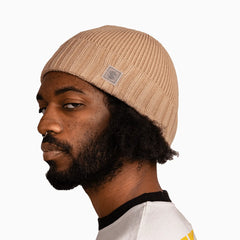 Savar Ribbed Cuff Beanie Hat