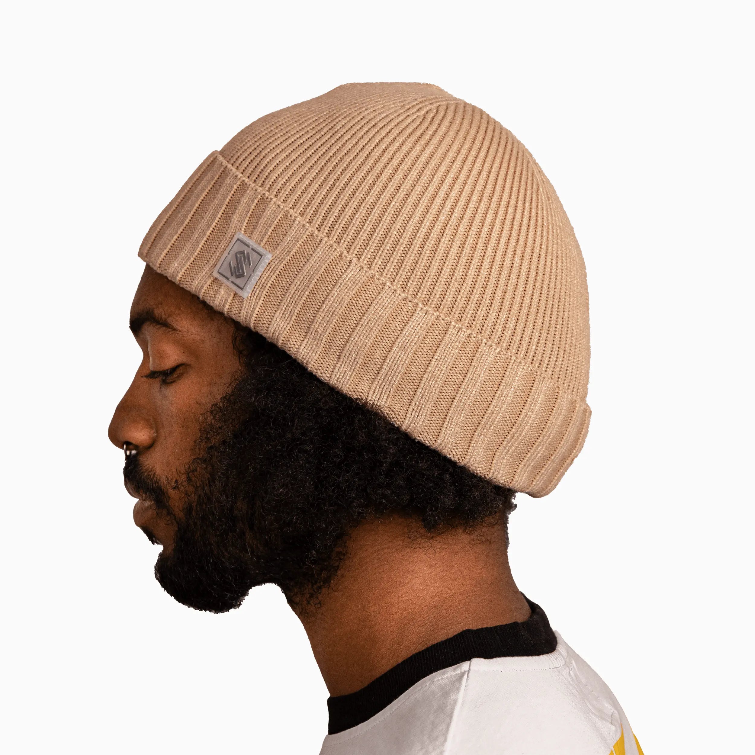 Savar Ribbed Cuff Beanie Hat