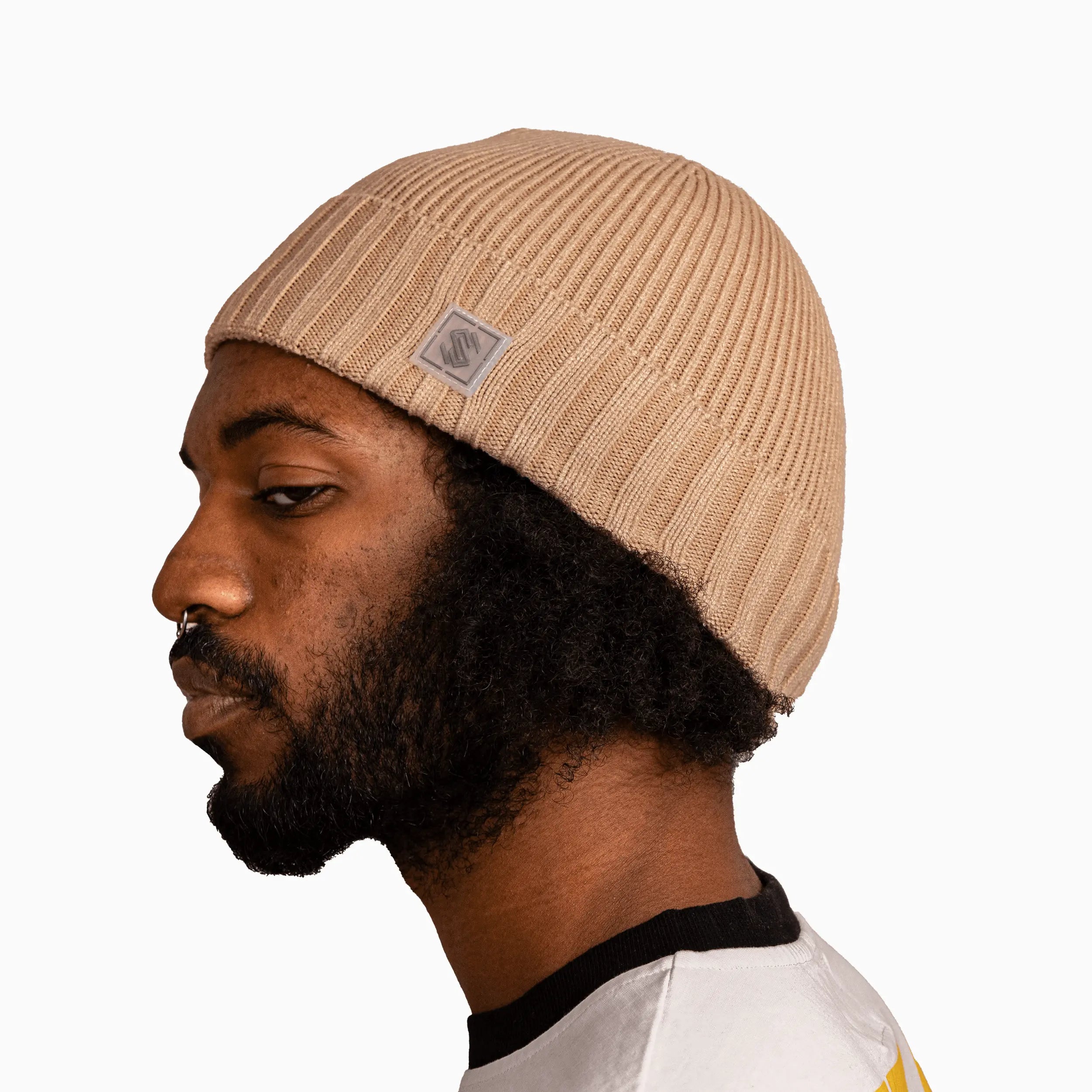 Savar Ribbed Cuff Beanie Hat