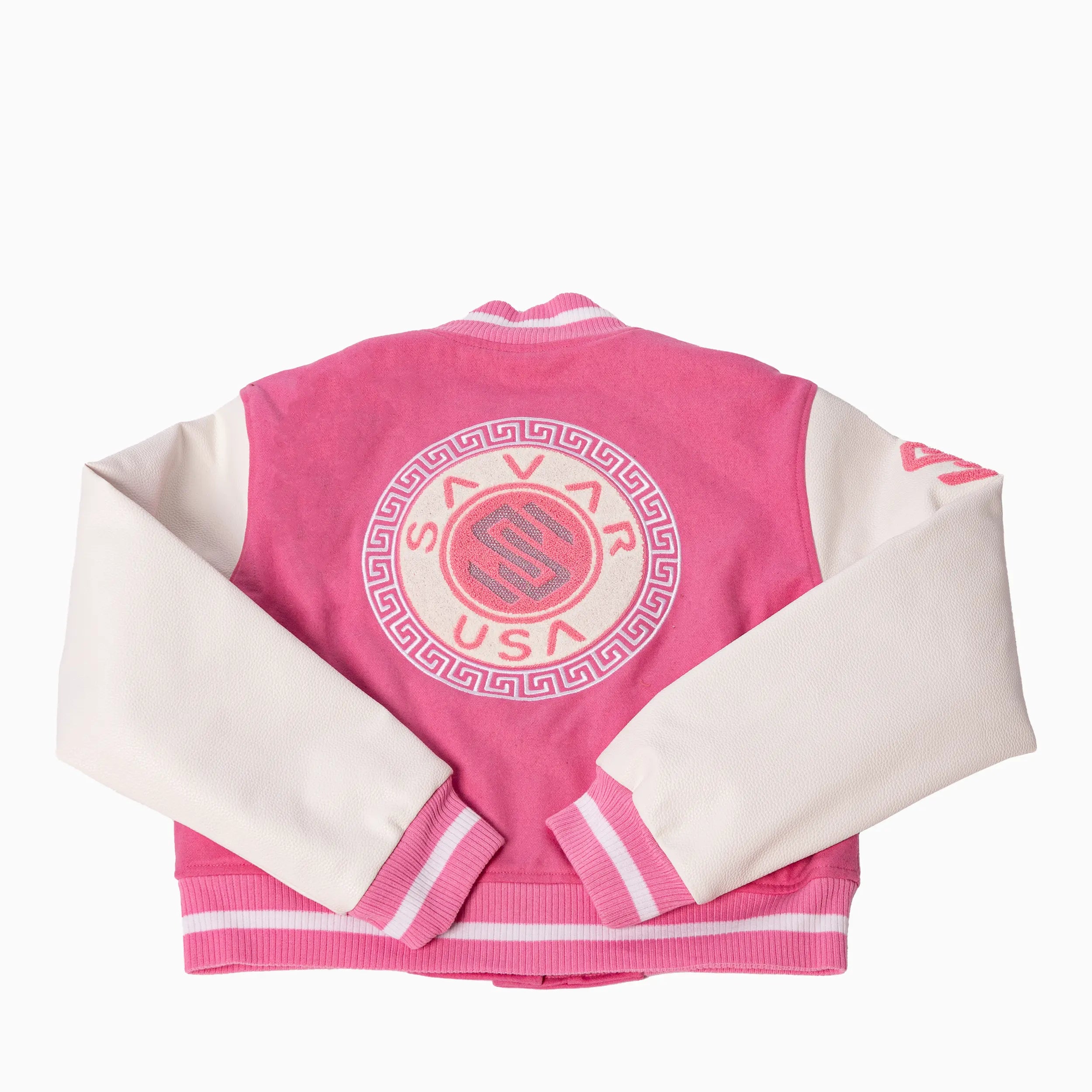 Women's Circle Wool Varsity Jacket