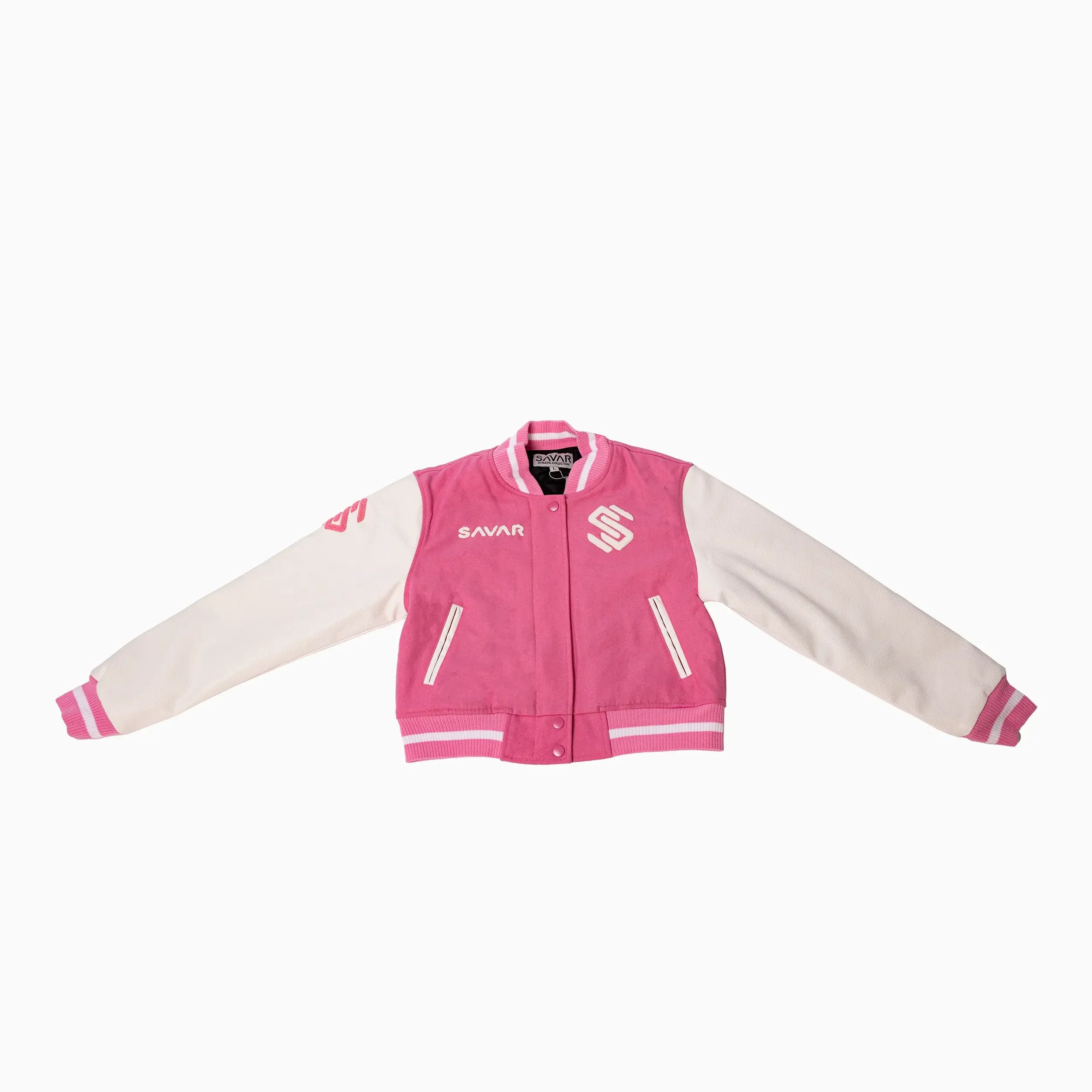 Women's Circle Wool Varsity Jacket