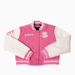 Women's Circle Wool Varsity Jacket