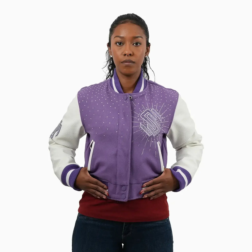 Women's Classic Wool Varsity Jacket