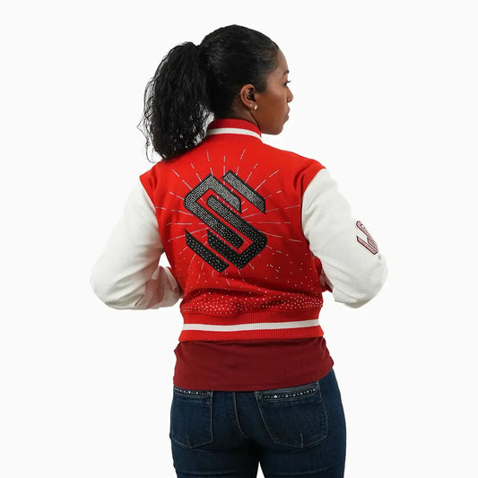Women's Classic Wool Varsity Jacket
