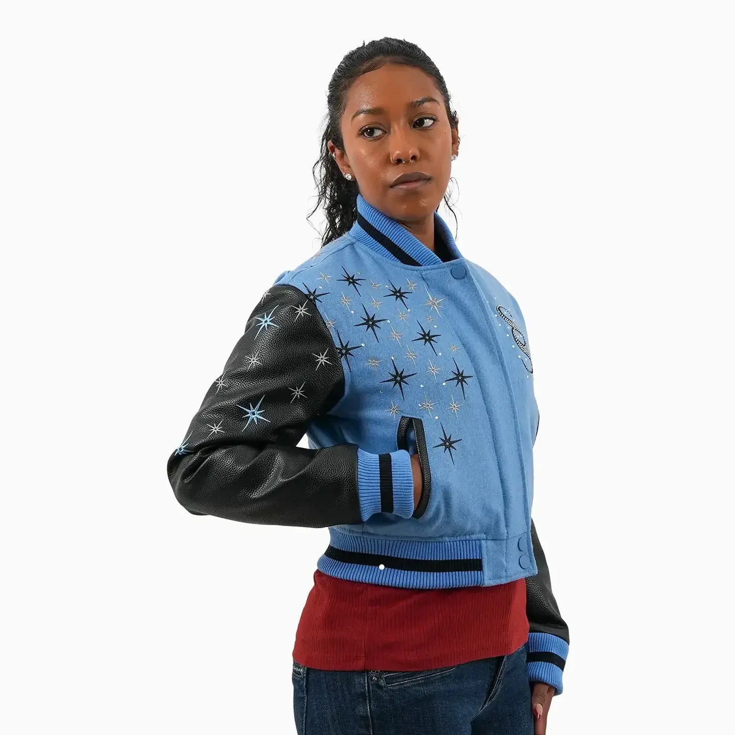 Women's Starlight Wool Varsity Jacket