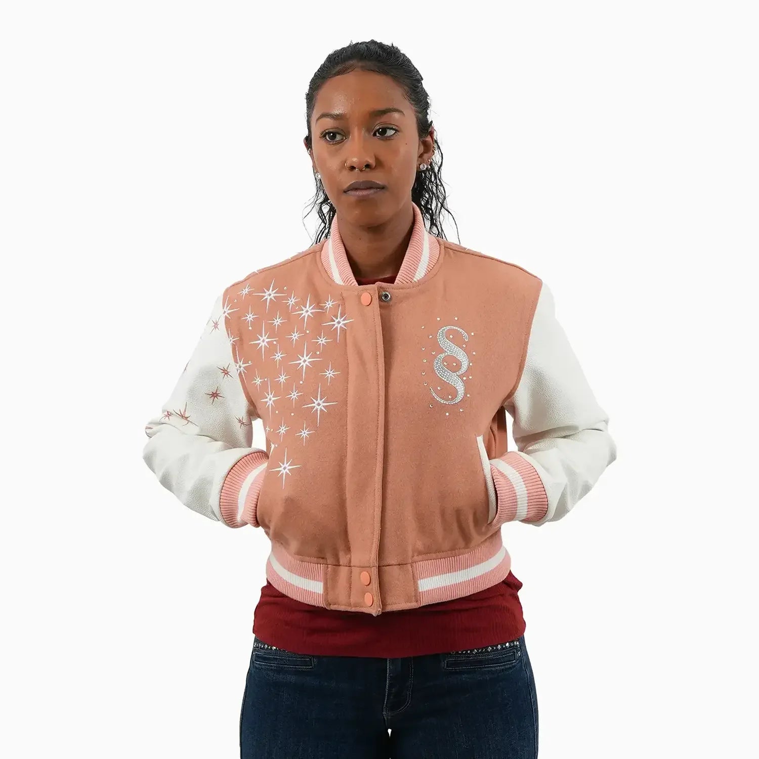 Women's Starlight Wool Varsity Jacket
