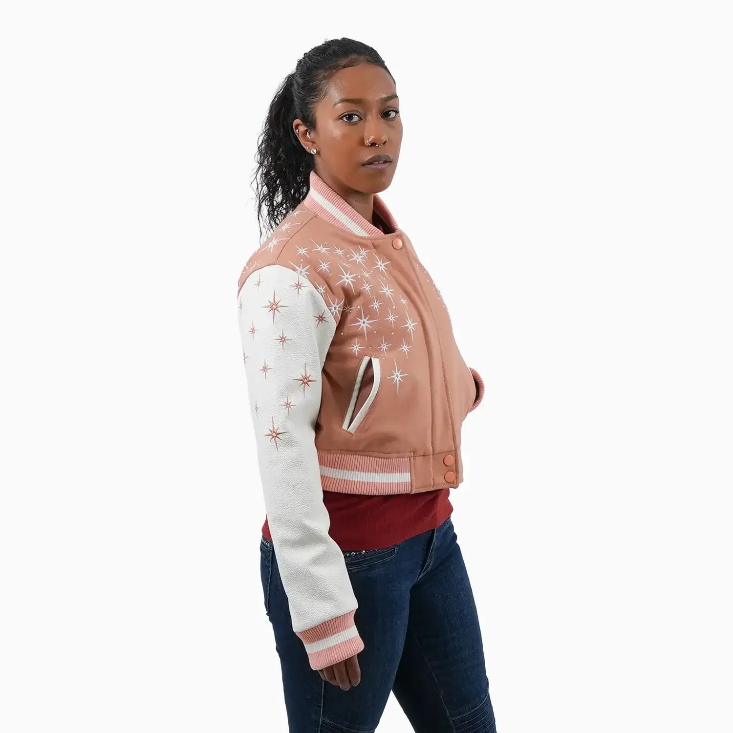 Women's Starlight Wool Varsity Jacket
